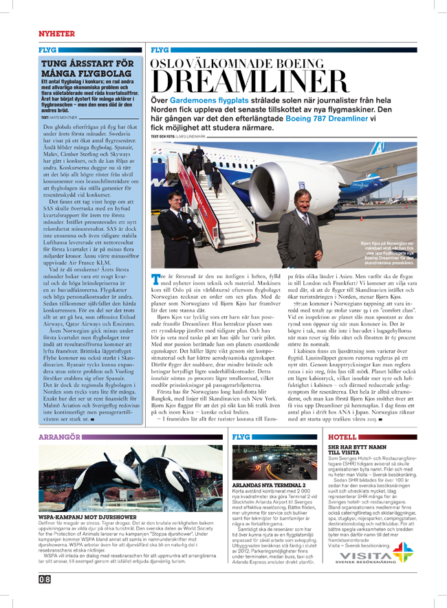Boeing Dreamliner i Travel Report